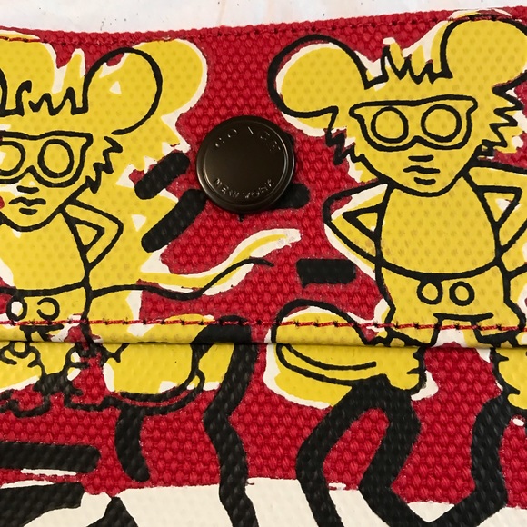 🐭❤️ Disney Mickey Mouse X Keith Haring Tote 38 - Picture 7 of 13